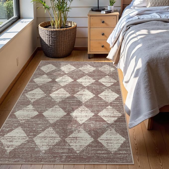 Lahome Zelie Moroccan Treills Area Rug, 3x5 Rugs - Image 8