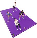 GXMMAT Extra Large Exercise Mat 16'x6'/12'x6'/10'x6'/8'x6', Extra Wide Workout by GXMMAT