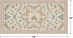 Hazo Haus Light Pink Washable Bathroom Rug - Image 2