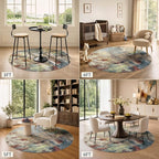 Lahome Modern Abstract Round Rug 5ft - Image 5