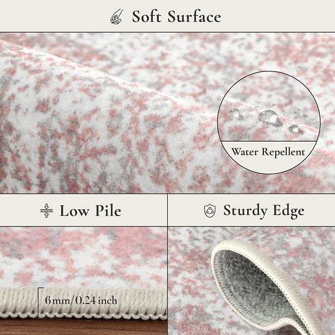 BEIMO Area Rugs 5x7 for Living Room Bedroom, Modern Abstract Machine Washable - Image 9