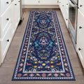 HEBE Washable Hallway Runner Rug 2'x 6' Non Slip Kitchen Rugs Runner, Low Pile by HEBE
