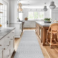 Lahome Moroccan Runner Rugs for Hallway 2x8 Throw Ultra-Thin Kitchen Rugs by Lahome