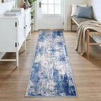 RELEANY Washable Area Rugs 2'6"x8 Non-Slip Modern Abstract Soft - Image 8