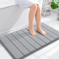 OLANLY Memory Foam Bath Mat 36x24, Super Soft Absorbent Bathroom Rugs, Quick Dry by OLANLY