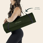 Retrospec Solana Yoga Mat 1" Thick w/Nylon Strap - Image 7