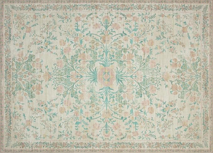 Washable Area Rugs 5'x7', Ultra Soft Carpet - Image 9