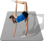 UMINEUX Large Yoga Mat for Men and Women 1/4 & 2/5 Inch Extra Thick TPE Fitness by UMINEUX