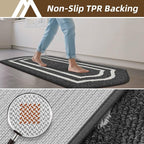 COSY HOMEER Kitchen Rugs and Mats 24"x48" Non Slip Kitchen Mats - Image 4