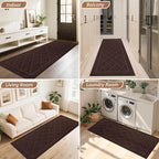 BEQHAUSE Dirt Trapper Door Mat 24" x 60", Doormat Non-Slip Entryway Rugs - Image 8
