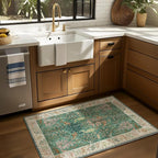 2x3 Washable Throw Rugs for Entryway: Small Area Rug Door Mat Indoor Entrance - Image 2
