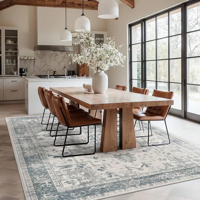 Rugxara Area Rugs 5x7, Washable Rugs - Image 4