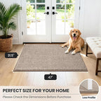 PURRUGS Dirt Trapping Door Mat 31.5" x 47", Non-Slip Machine Washable Entryway - Image 8