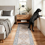 Lofus 2'6"x12' Runner Rug for Hallways, Washable Kitchen Rugs, Non-Slip Rugs - Image 2