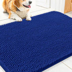 Smiry Dog Door Mat for Muddy Paws 30x20, Absorbent Dirt Trapper, Non-Slip by Smiry