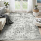 6x9 Area Rugs Washable Living Room Rug-No Slip Soft Carpets Modern Abstract - Image 3