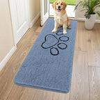 Smiry Dog Door Mat for Muddy Paws, Absorbent Dirt Trapper Non Slip Quick Dry by Smiry