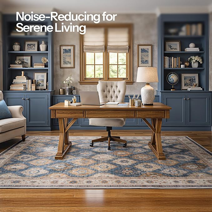 HOOBRO Washable Rug 6 x 9 Area Rugs - Image 4