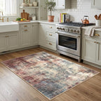 IOHOUZE Abstract Area Rug 4x5 Ft Washable Rugs - Image 2