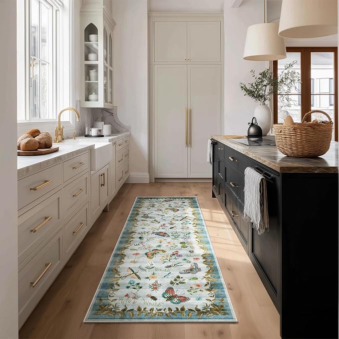 Machine Washable Runner Rug for Entryway: 2'x6' Kitchen Rugs Stain Resistant - Image 7