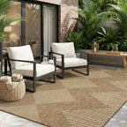 MontVoo-3x5 Outdoor Rug Porch Entryway Rug-Polypropylene Indoor Outdoor Rugs - Image 9