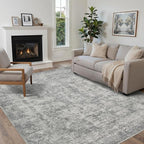 Rugxara 5x7 Area Rugs for Living Room Bedroom, Neutral Abstract Boho Rug by Rugxara