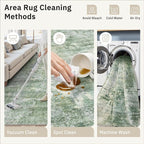Soalmost Runner Rug 2x6 Washable Non-Slip Kitchen Runner Rugs - Image 9