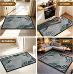 Front Door Mat, Heavy Duty Non-Slip Rubber Dirt Trapper, Quick-Dry Low-Profile - Image 7