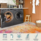 Lahome Modern Abstract Washable 6x9 Area Rugs - Image 6