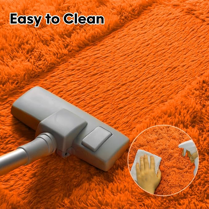 Large 9x12 Area Rug for Living Room, Soft Shag Rugs for Bedroom, Non-Slip Ultra - Image 7