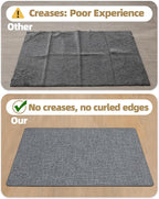 Color&Geometry Ultra Thin Indoor Door Mat 36"x56", Non Slip Rubber Backed Dirt - Image 5