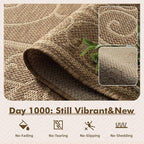 MontVoo-Outdoor Rug-Patio Rug 6x9 ft Polypropylene Indoor Outdoor Rugs Outdoor - Image 2
