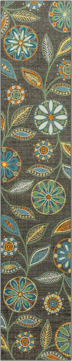 Maples Rugs Reggie Floral Runner Rug by MaplesRugs