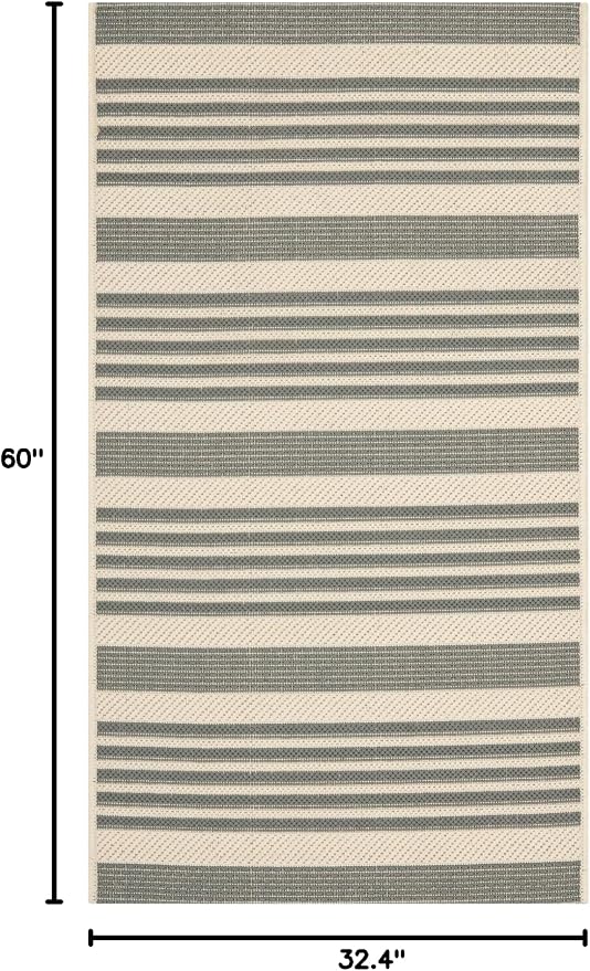 SAFAVIEH Washable Rug Outdoor Courtyard Collection - Image 2