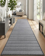 DEXI Hallway Runner Rug 2'4"x12', Non Slip Rubber Backed Runners Carpet - Image 7
