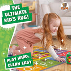 KC Cubs 8x10 ABC Alphabet, Months & Days Rug – Educational Play Mat Carpet - Image 4