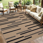 Tangsoo Modern Easy Jute Rug 5x7 Large Washable Area Rugs - Image 2