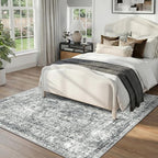 CAPALOCA Machine Washable Rugs Nursery Rug Sq4ft Cute Girl Non Slip Low Pile - Image 2