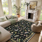 Machine Washable Rugs for Living Room: 6x9 Area Rugs Stain Resistant Non Slip by palohom