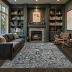 Rugxara 5x7 Area Rugs for Living Room Bedroom, Vintage Retro Boho Rug, Non Slip by Rugxara