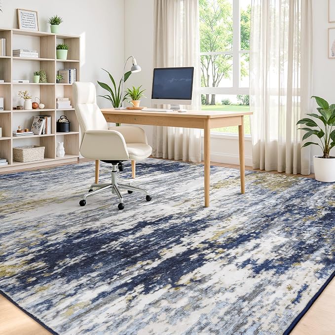 Lofus 9x12 Area Rug for Living Room, Abstract Large Rugs - Image 6