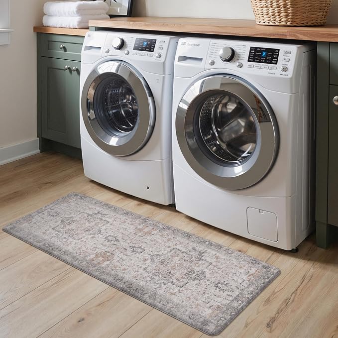 GENIMO Kitchen Mats for Floor 2PCs, Washable Anti Fatigue Mat for Cushioned - Image 7