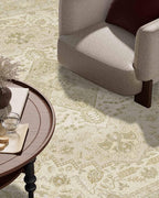 Latte&Fog 5x7 Area Rugs for Living Room, Vintage Beige Washable Rug, Boho - Image 5