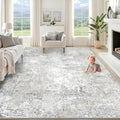 XLUEZ 9x12 Area Rug for Living Room, Washable Modern Abstract Large Area Rug by XLUEZ