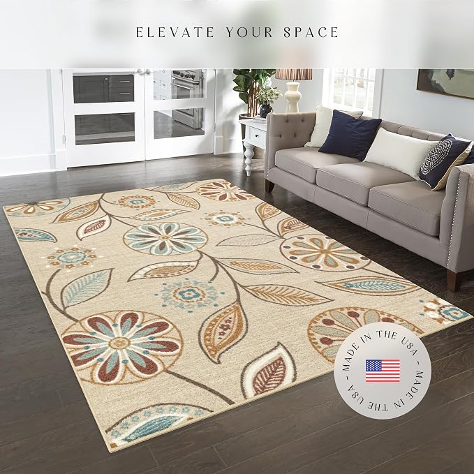 Maples Rugs Reggie Floral Area Rug - Image 3