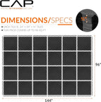 CAP Puzzle Exercise Mats | 3/4” Thick EVA Interlocking Foam Tiles - Image 4