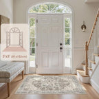 Tortania Area Rug Living Room Rugs - Image 3