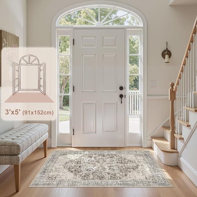 Tortania Area Rug Living Room Rugs - Image 3