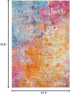 Lahome Modern Abstract Area Rug - Image 2