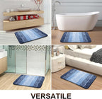 OLANLY Bathroom Runner Rugs Mat 47x20, Extra Soft Absorbent Microfiber Bath Rugs - Image 6